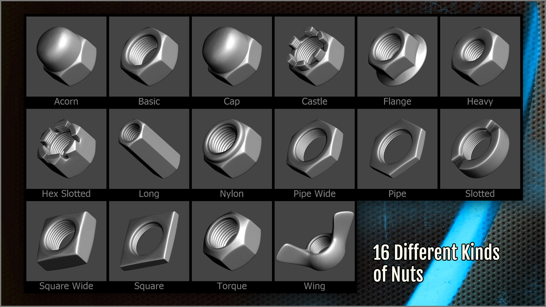 Creating Nuts and Bolts – InstaMorph