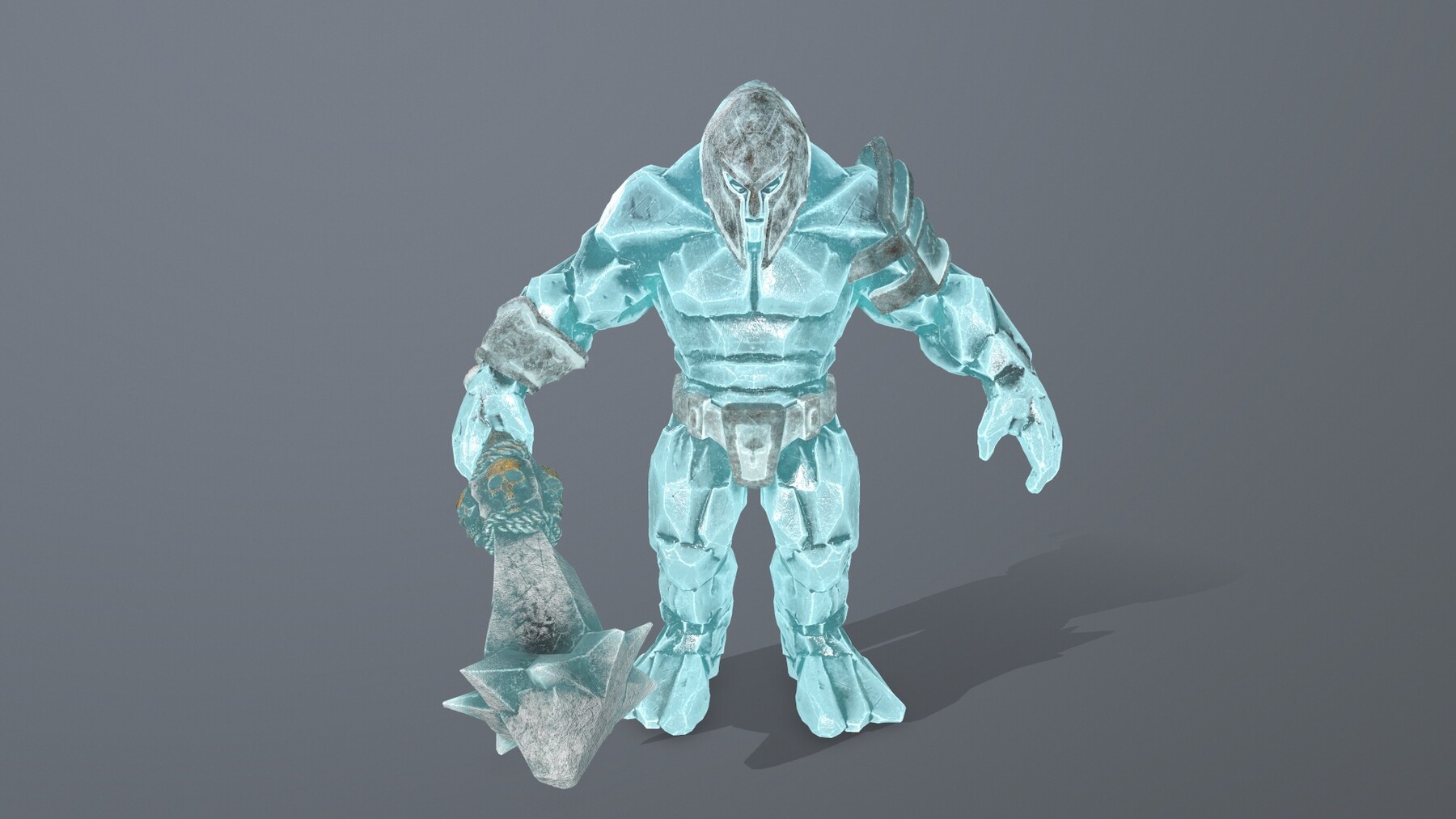 ArtStation - ice monster | Game Assets