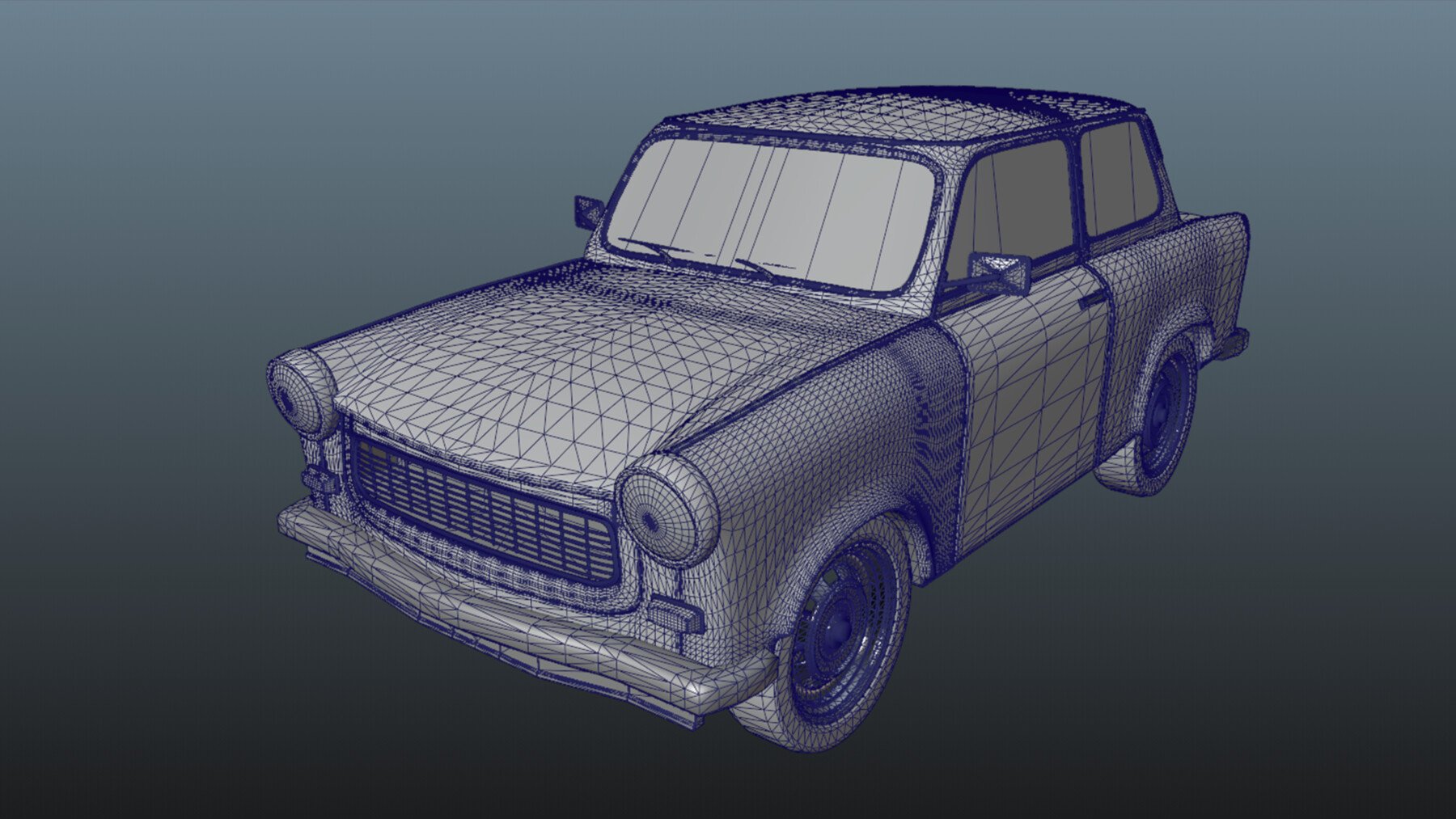 ArtStation - Trabant 601S - NFS ProStreet Pepega Edition