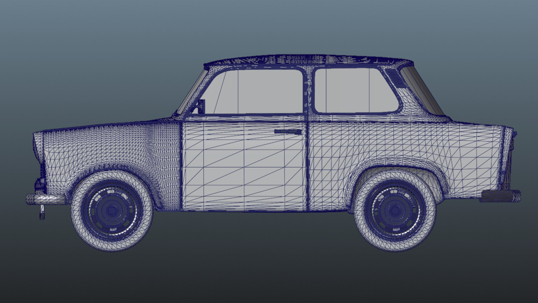 ArtStation - Trabant 601S - NFS ProStreet Pepega Edition