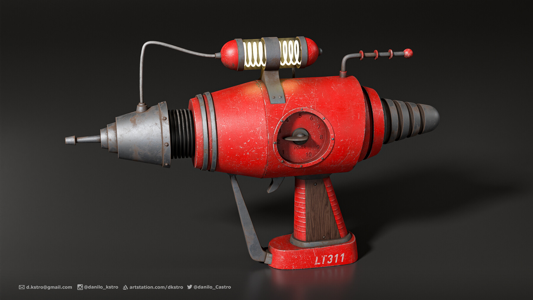 ArtStation - Retro Laser Gun | Resources