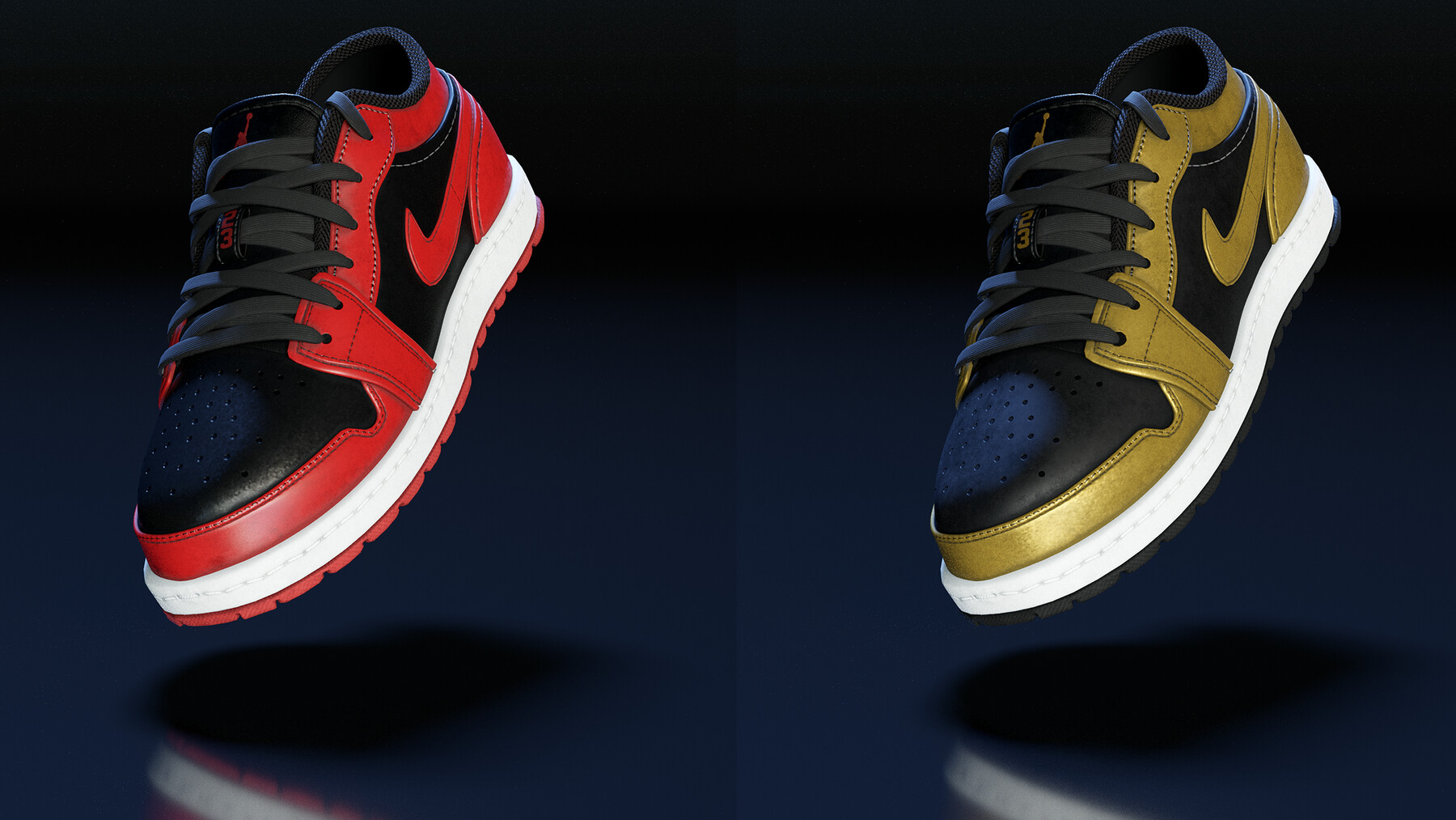 low top air jordan ones