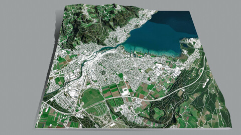 Cityscape Thun Switzerland