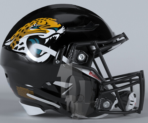 Football Helmet colletion NFC and AFC 3D Model Collection