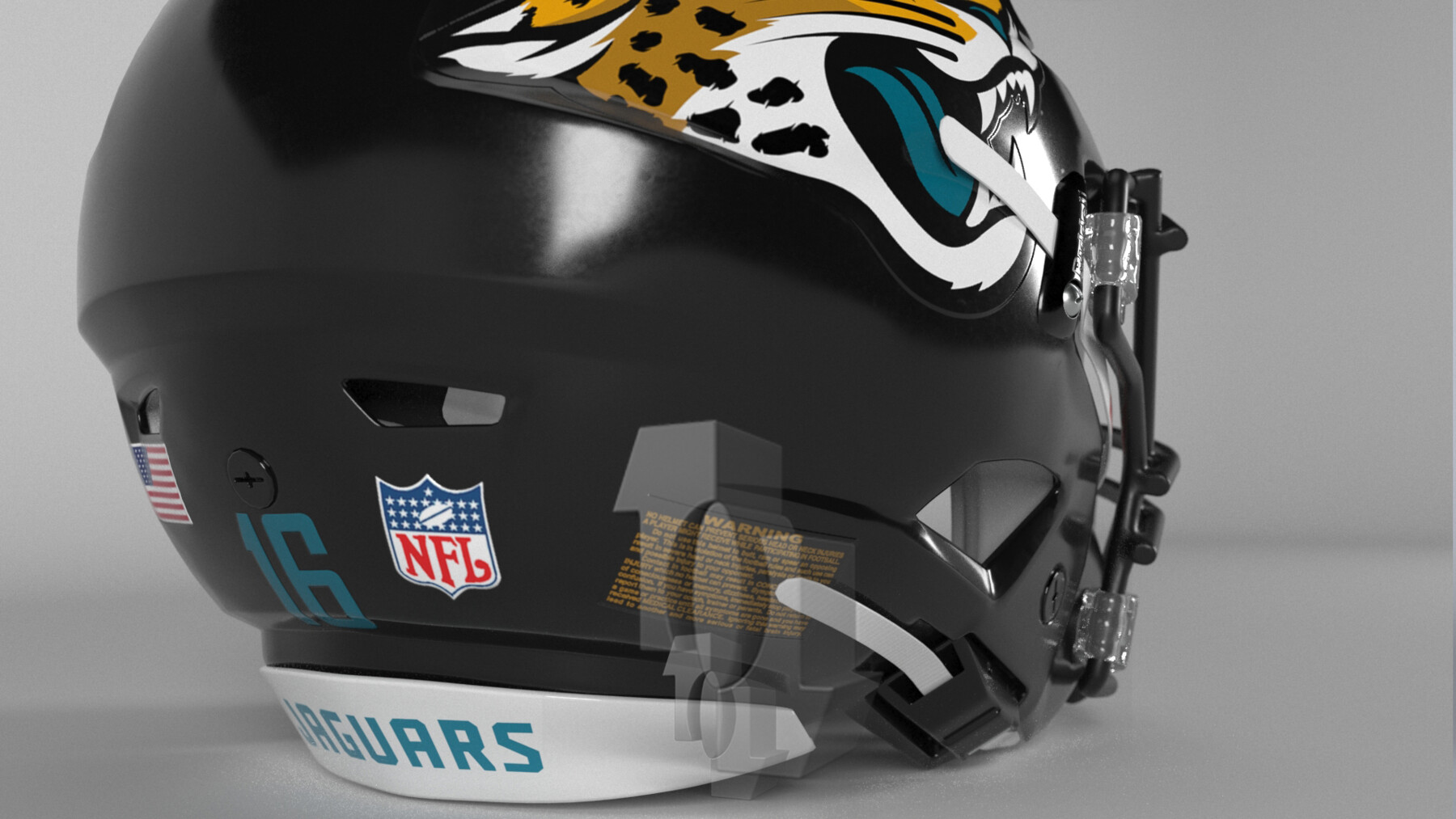 ArtStation - JAGUARS BALTIMORE Helmet Football AFC East PBR