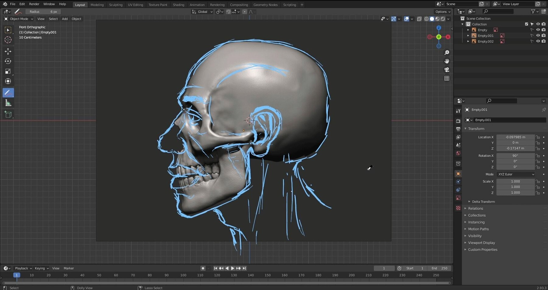 ArtStation Facial Anatomy & Character Portrait for Blender Artists