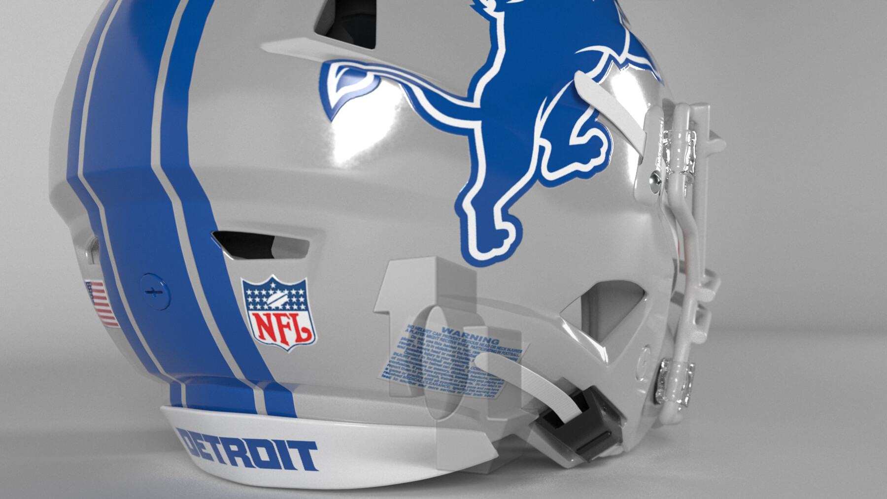 Football Helmet colletion NFC and AFC 3D Model Collection