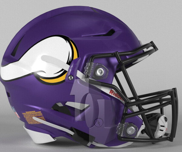 ArtStation - Helmet Football NFL NFC North Collection PBR 3D model 3D model