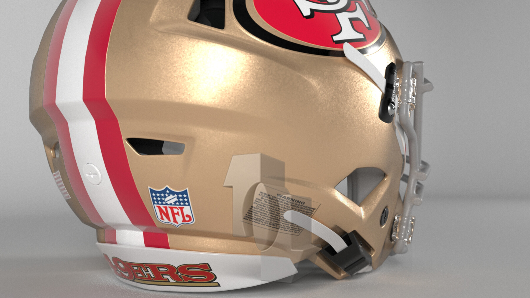 ArtStation - Helmet Football NFL NFC South Collection PBR 3D model