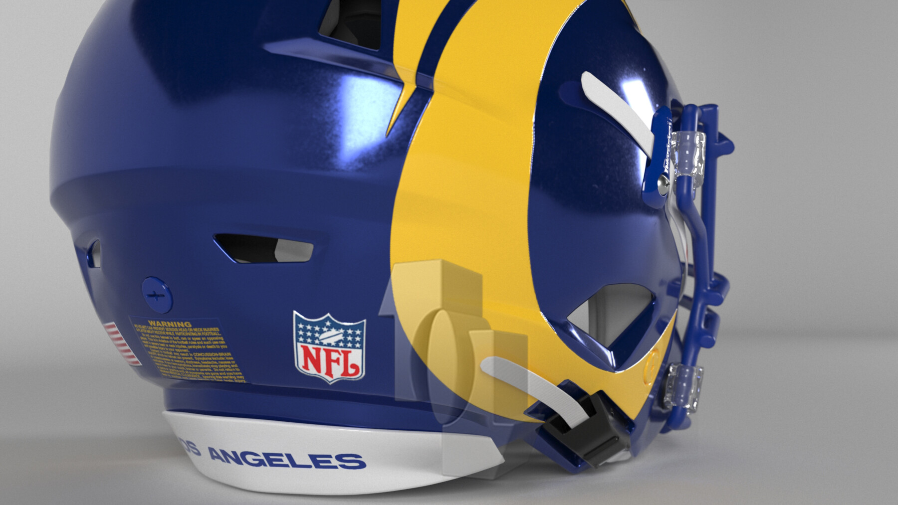 49ERS SAN FRANCISCO Helmet Football NFC West PBR 3D model 3D model