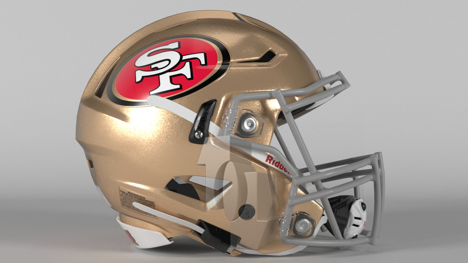 Football Helmet colletion NFC and AFC 3D Model Collection