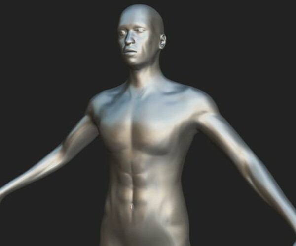 ArtStation - Male Base mesh | Resources