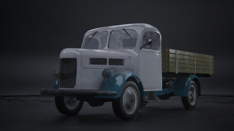 Old truck , 3d model