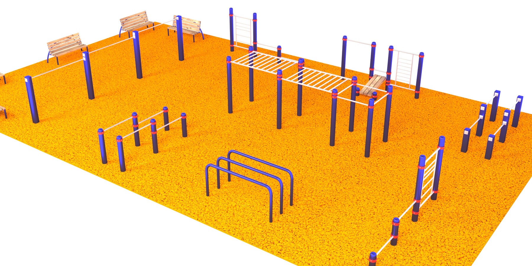 Ground 3. 3d ground.