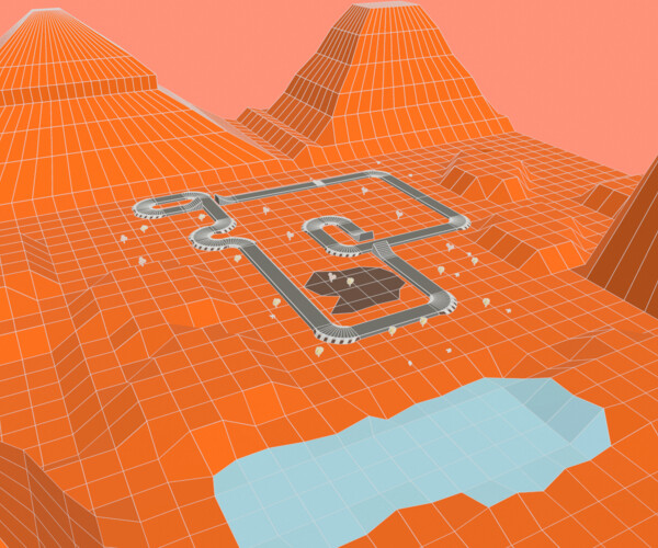 ArtStation - Race Track - 02 | Game Assets