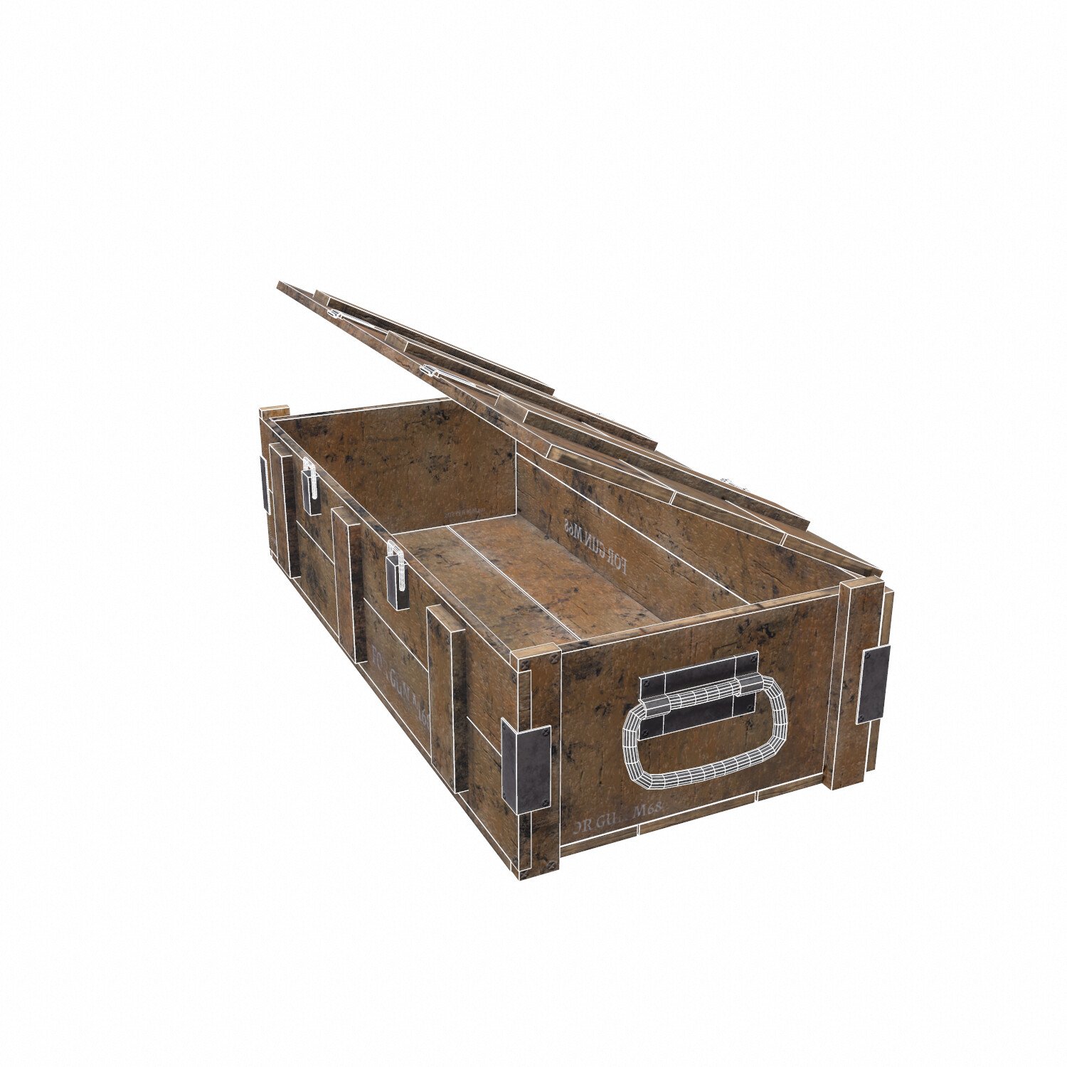 ArtStation - Ammo Crate - PBR | Game Assets