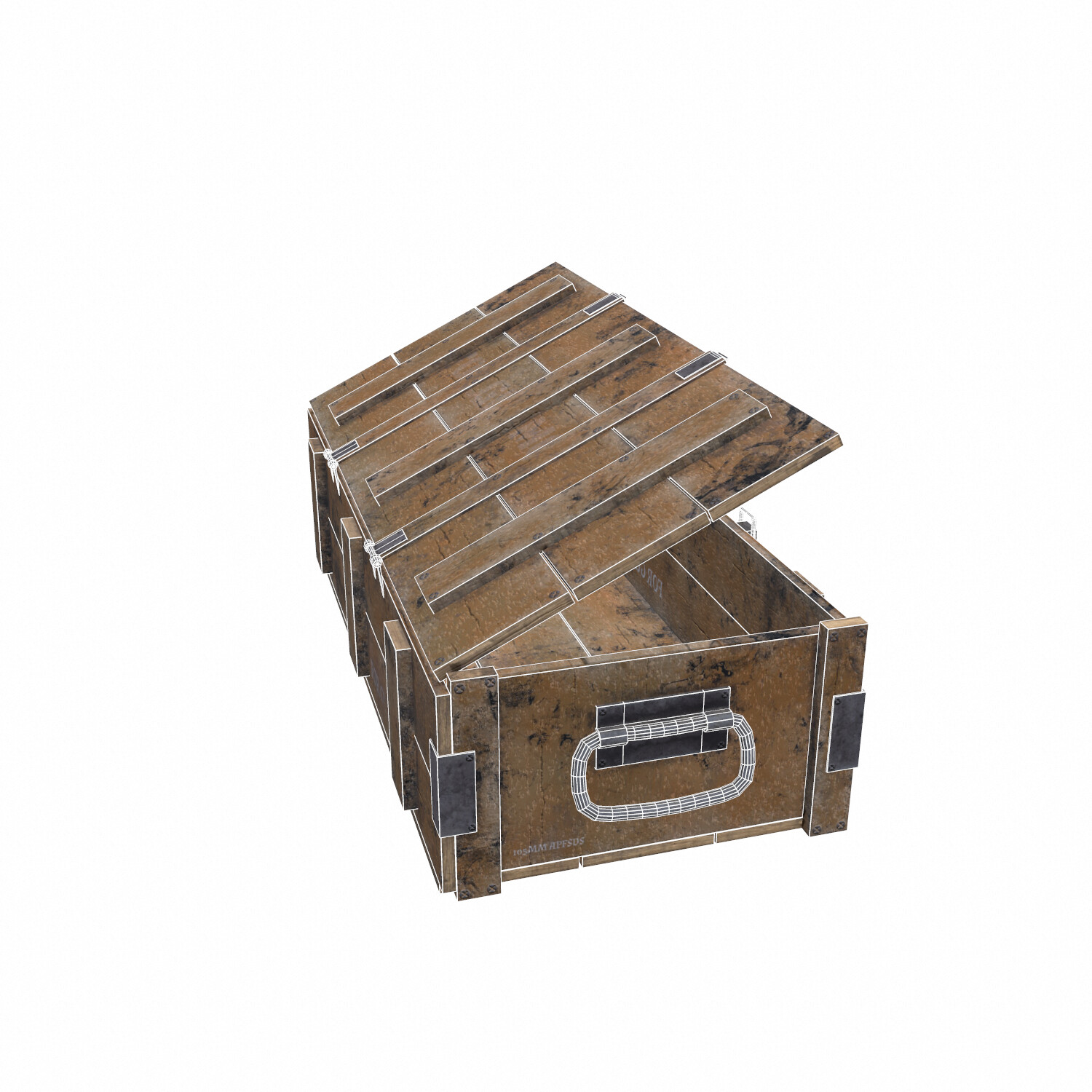 ArtStation - Ammo Crate - PBR | Game Assets