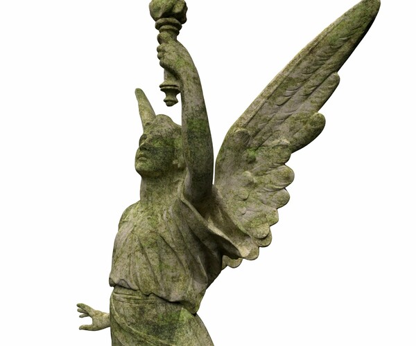 ArtStation Statue of Lady Geo Resources