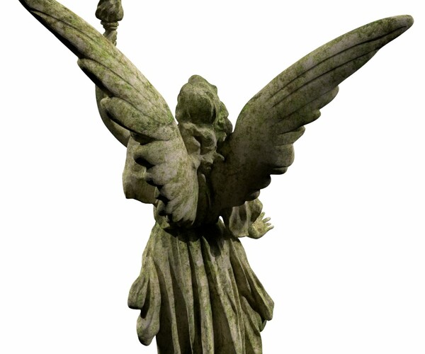 ArtStation Statue of Lady Geo Resources