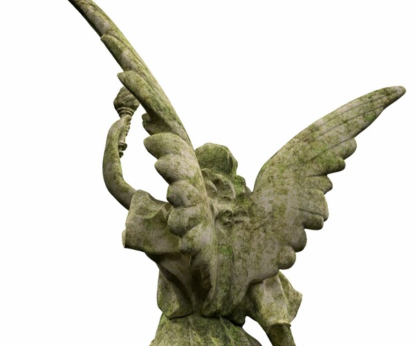 ArtStation Statue of Lady Geo Resources