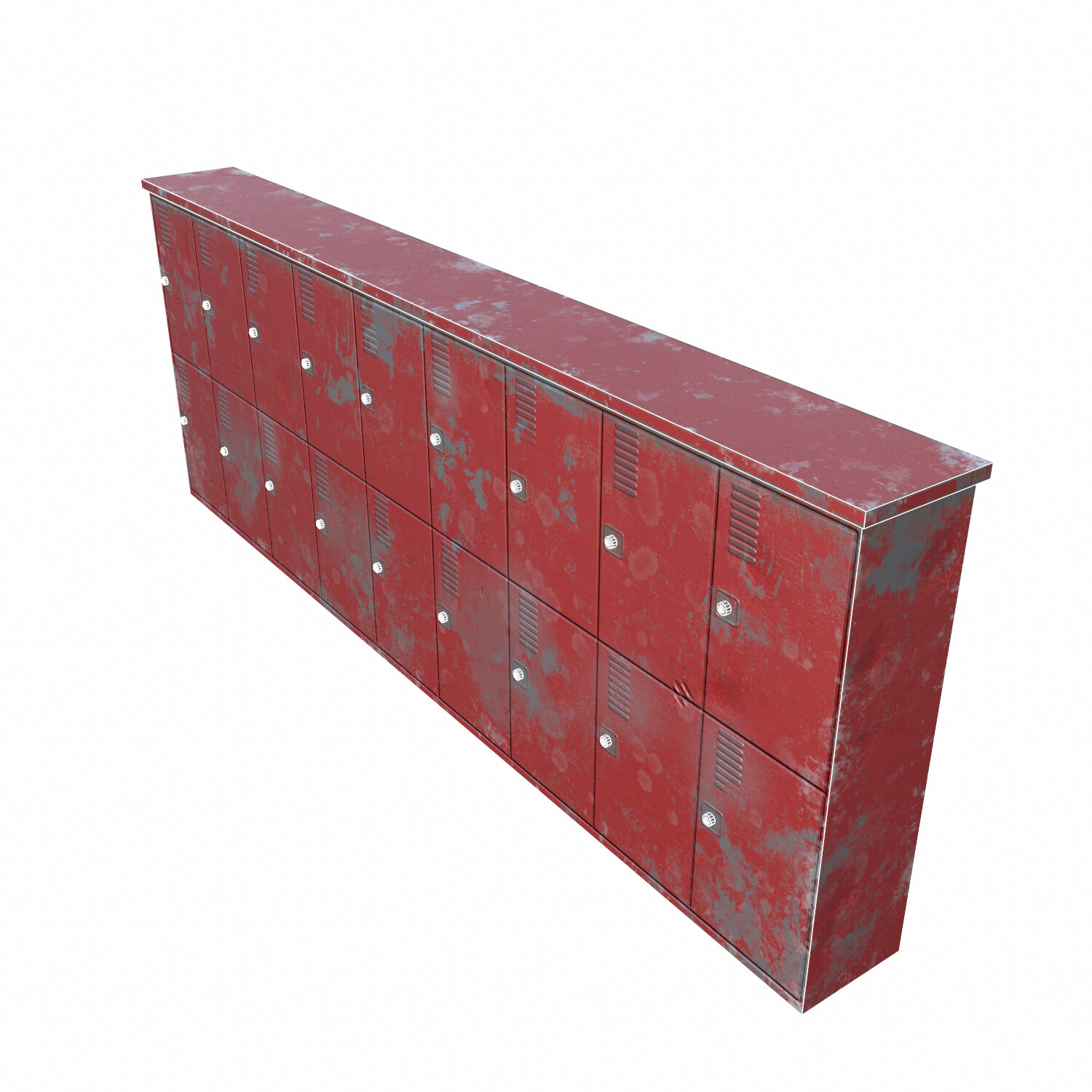 ArtStation - Locker cabinet - 04 | Game Assets