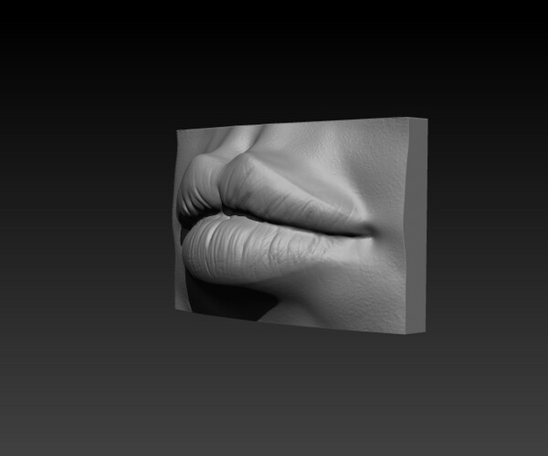 ArtStation - Female Lips 3D print | Resources