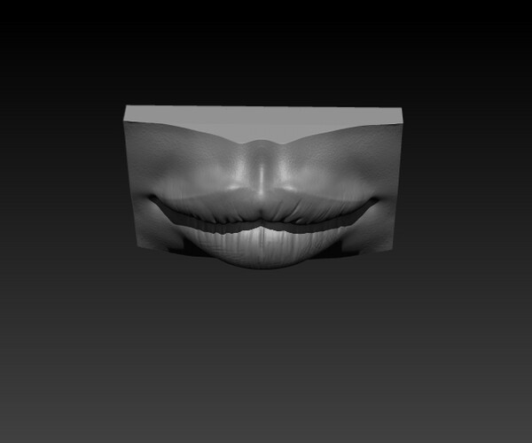 ArtStation - Female Lips 3D print | Resources