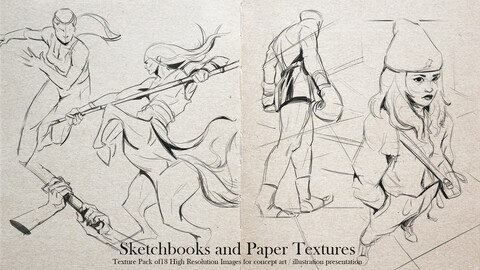 Sketchbooks and Paper Textures