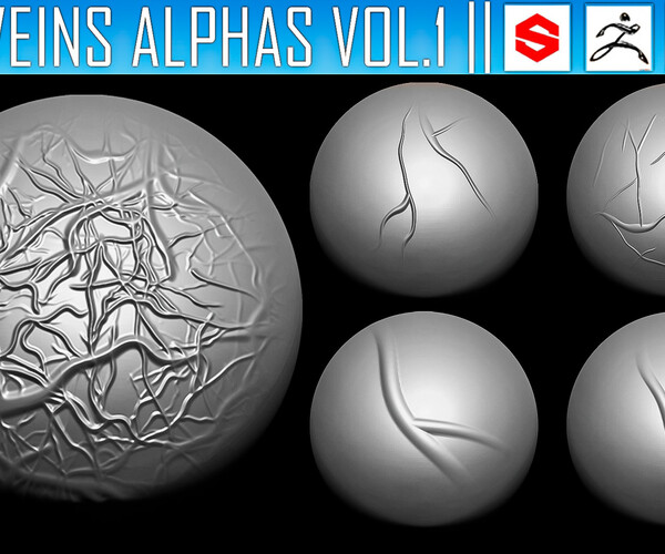 making veins in zbrush