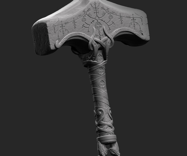 ArtStation - Mjölnir | Resources