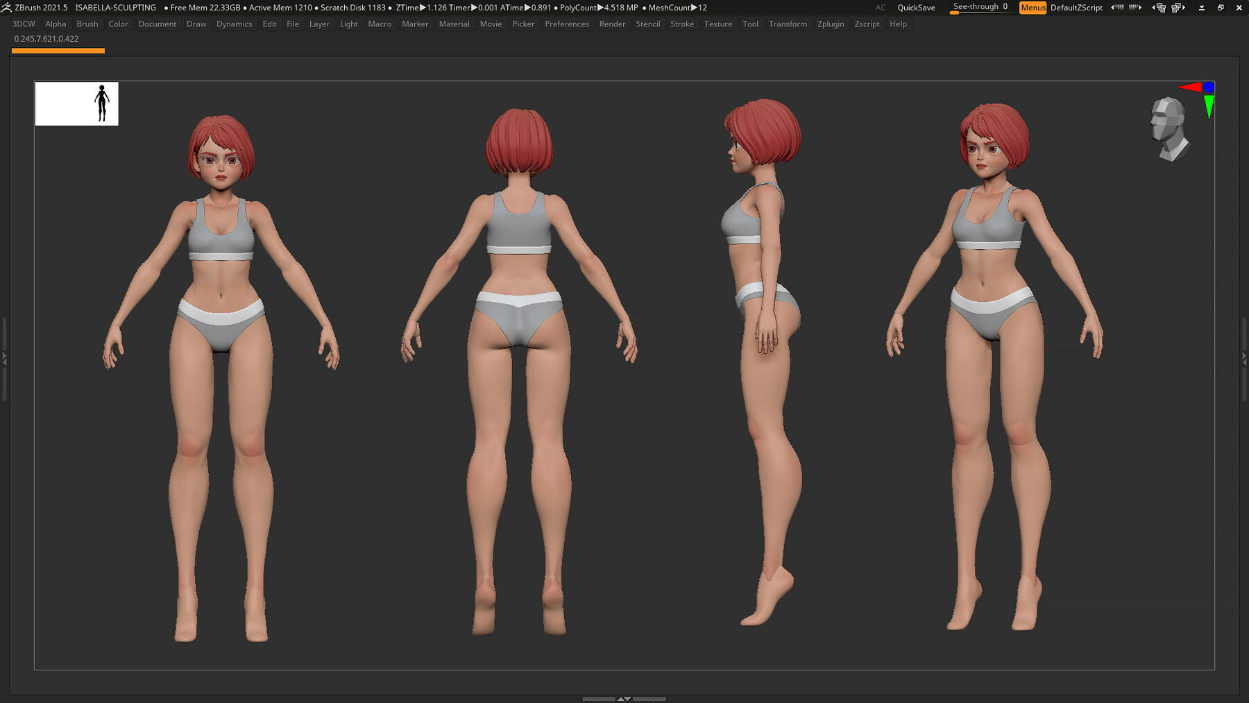 zbrush character download