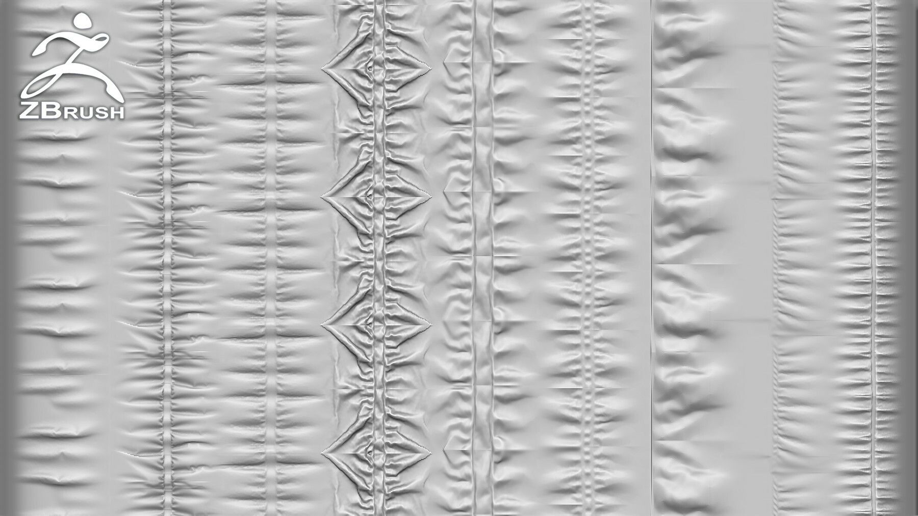 ZBrush Seams Brushes Vol.2 (Alphas PSD + OBJ) preview 1