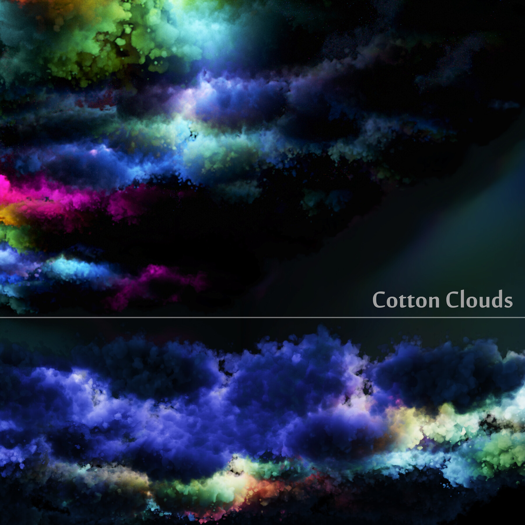 cotton clouds