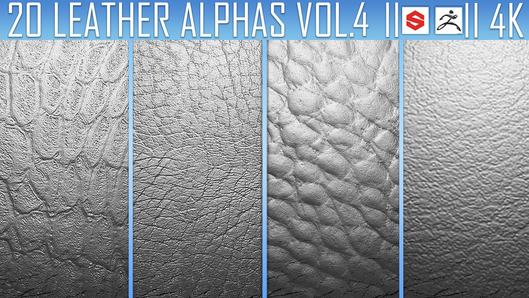 alpha leather zbrush