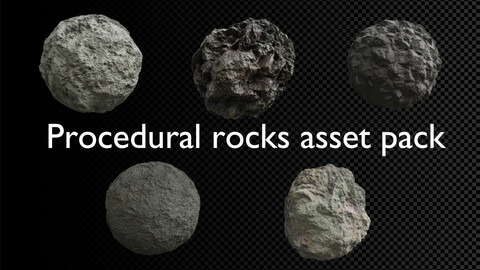 Rock texture pack for cycles and eevee