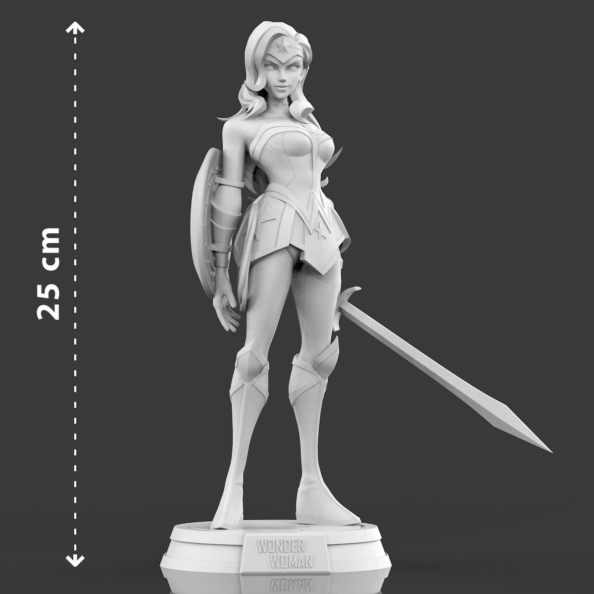 ArtStation - Stylized Wonder Woman Game Model