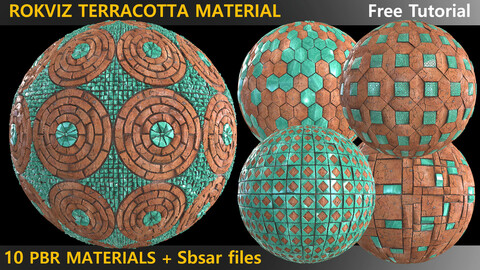 10 Rokviz Terracotta Materials