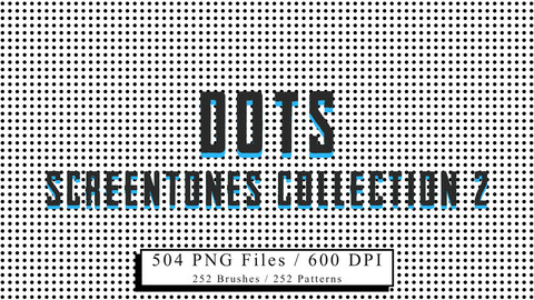 Screentones Collection 2 - Dots - Download