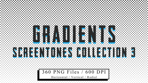 Screentones Collection No 3 - Gradients