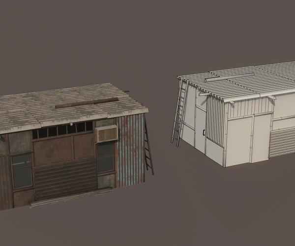 ArtStation - Shanty Town | Game Assets