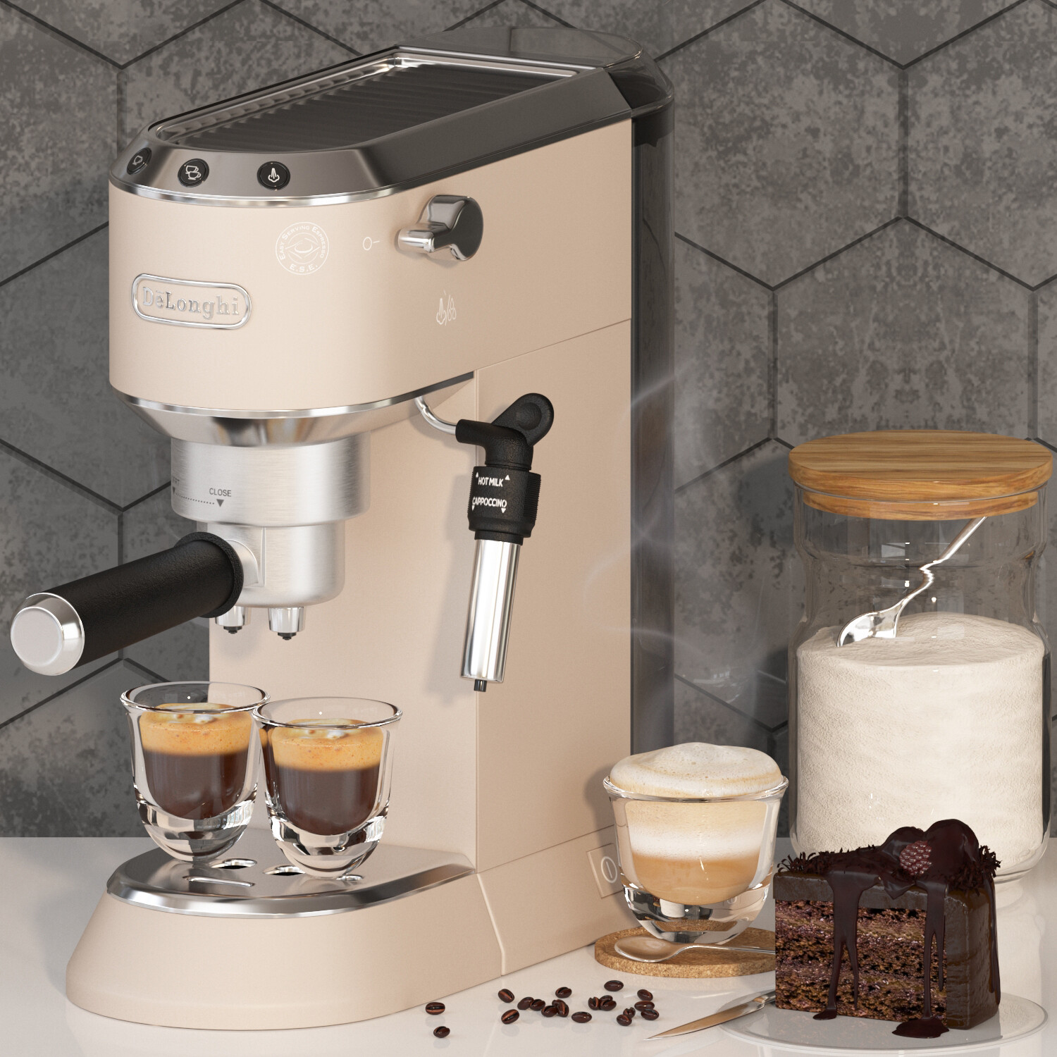 ArtStation Delonghi Coffee Maker Resources