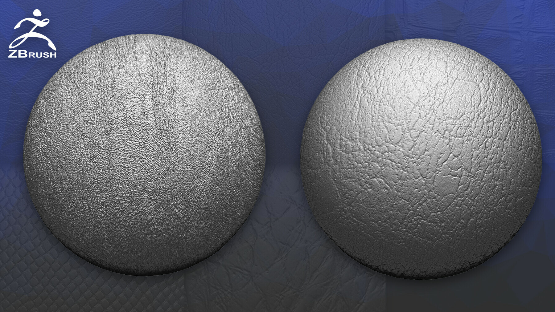 ArtStation - 30 Leather Alphas Vol.8 (ZBrush, Substance) | Brushes