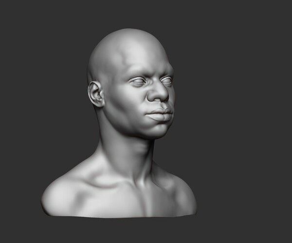 ArtStation - Male Head 02 | Resources