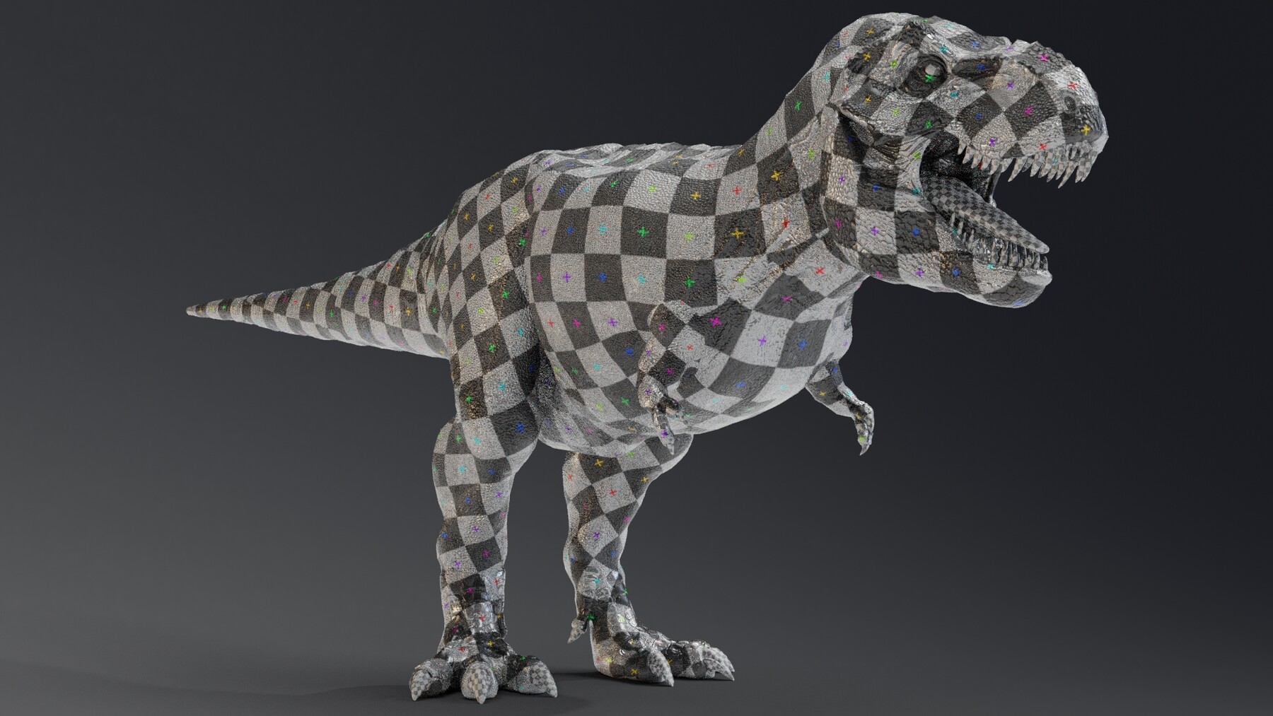 3D model Tyrannosaurus Rex Sue Real Dinosaur Series VR / AR / low-poly