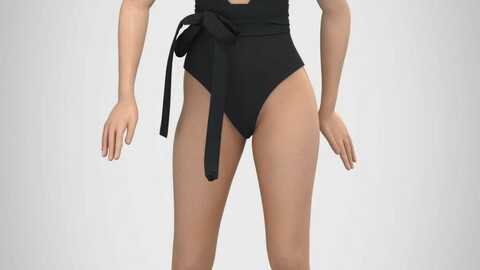 Women's swimsuit model 01