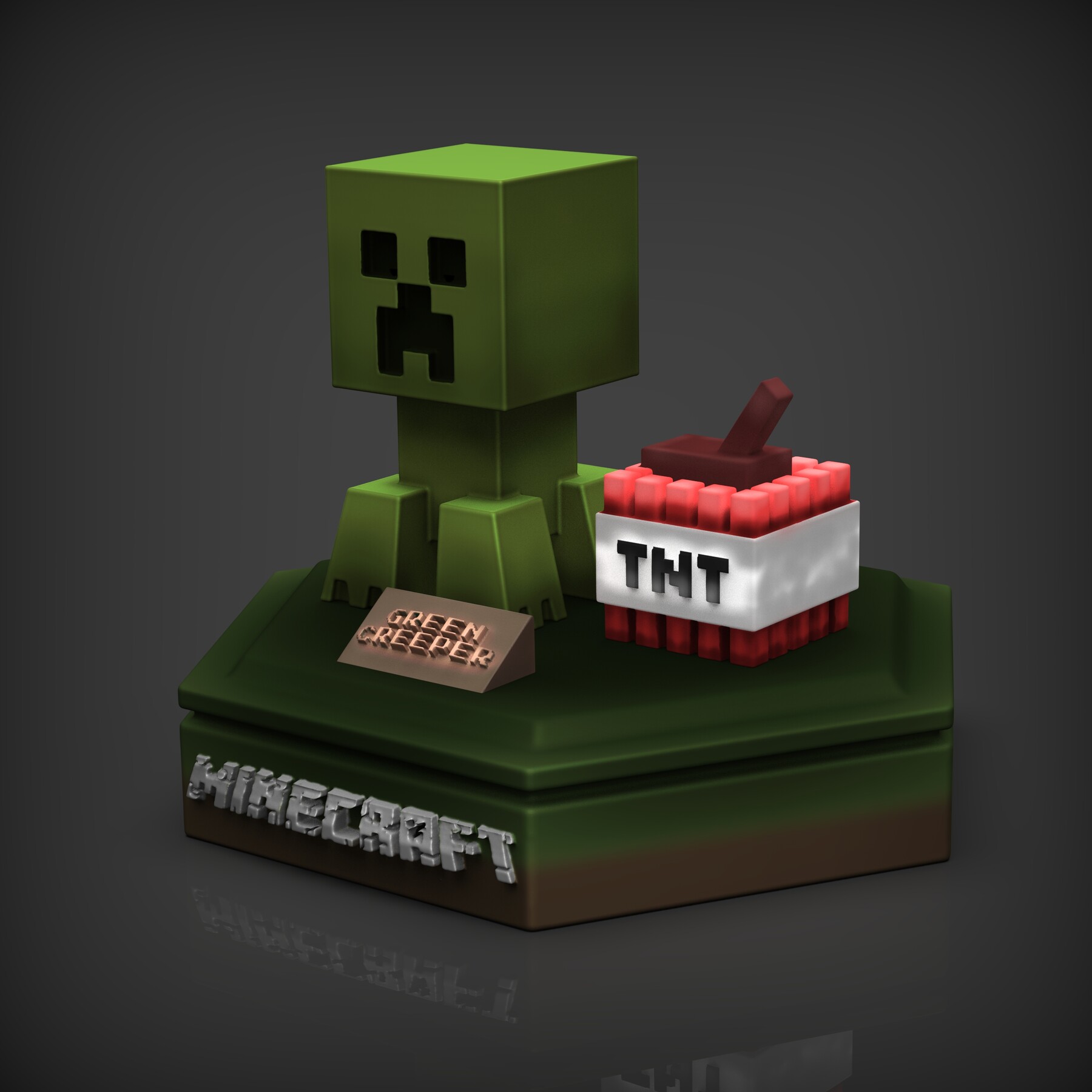 Minecraft Creeper - Finished Projects - Blender Artists Community