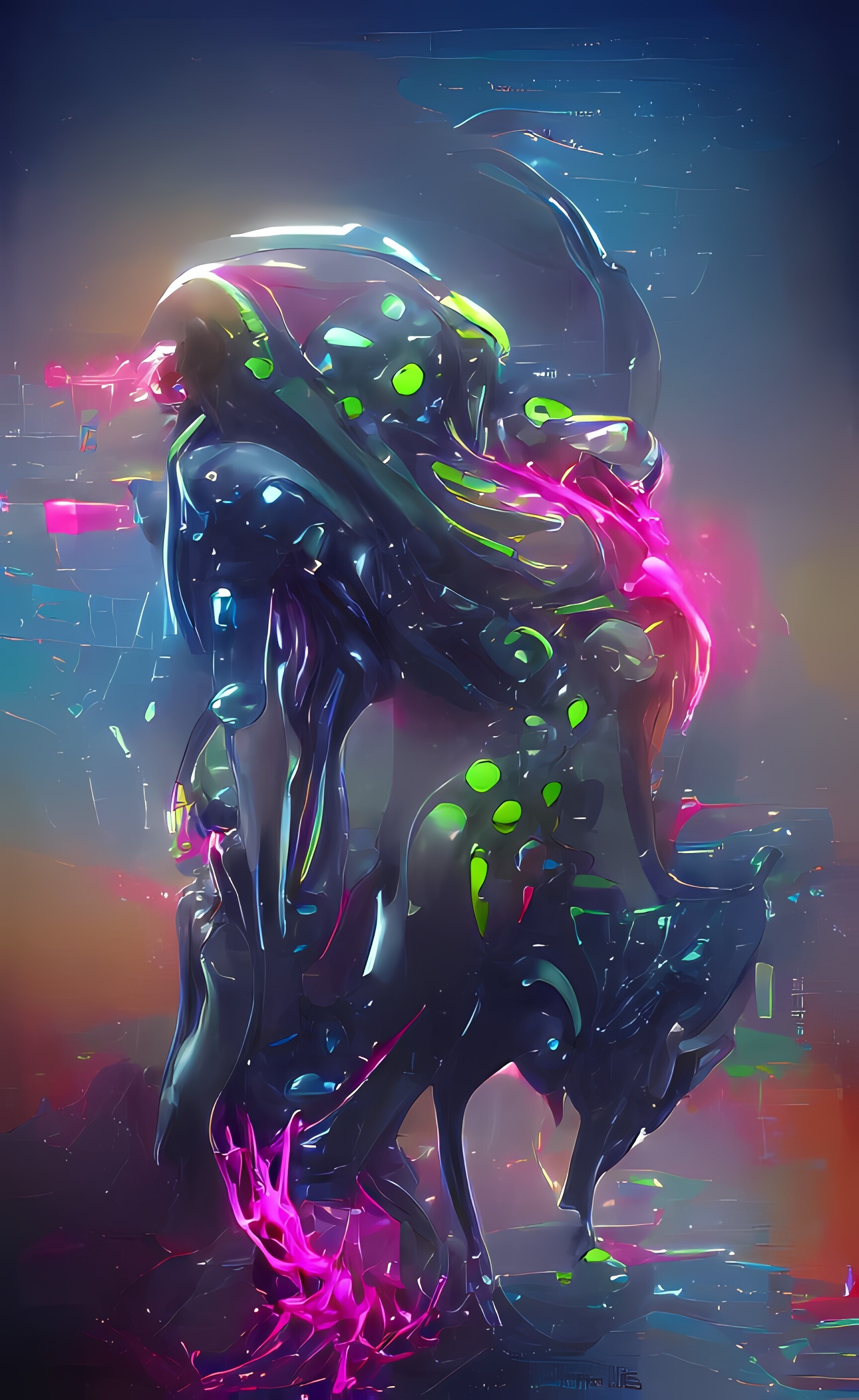 ArtStation - Alien Liquid 100 image pack | Artworks