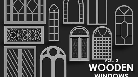 Wooden Window IMM Brush Pack 10 in One Vol. 2