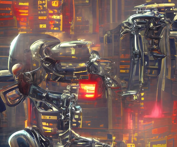 ArtStation - SkyNet Is here Robot 750 image pack texture and ...