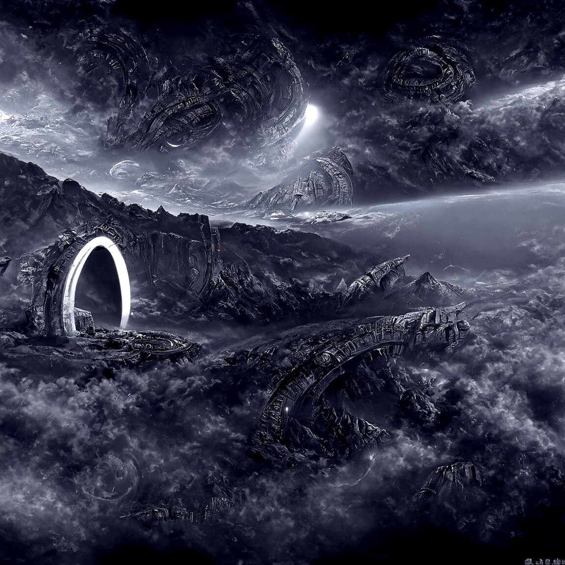 ArtStation - A alien stargate #2 | Artworks